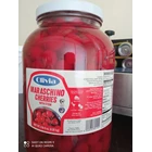 Buah Chery Tangkai  warna merah merk Maraschino Cherries 1