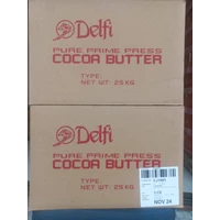 COCOA BUTTER DELFI NATURAL 25 kg