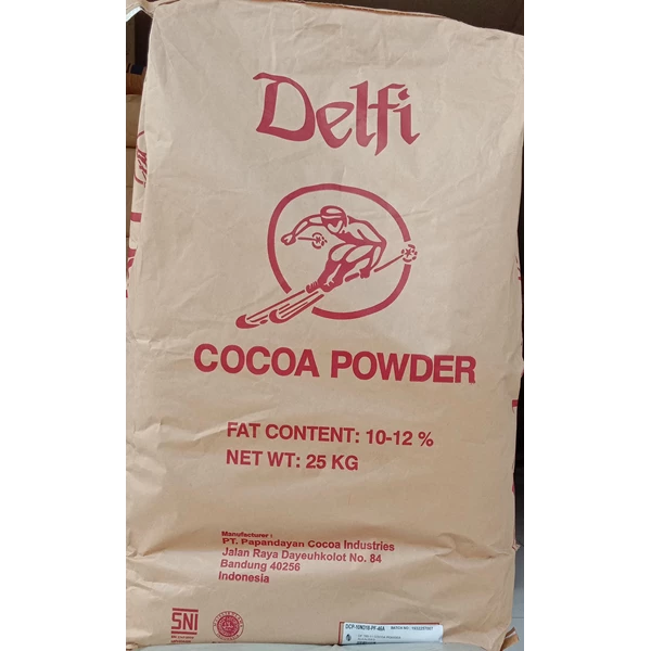 Coklat Bubuk Delfi  DF760  zak 25kg