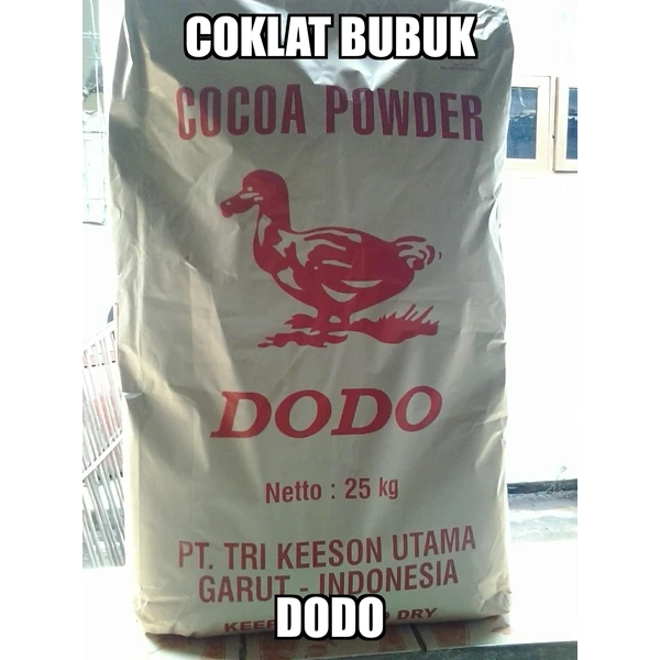 COKLAT BUBUK merk  DODO 25kg